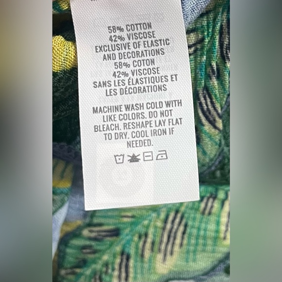 NWT Aerie Halter Beach Maxi Sundress Marbled Blue - Picture 9 of 9